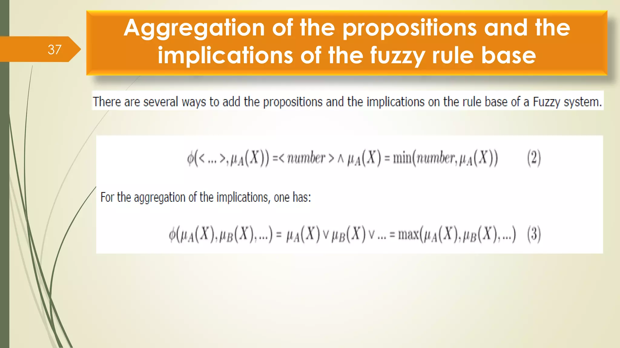 If then rule in fuzzy logic and fuzzy implications | PPT