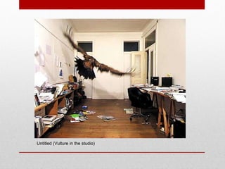 Untitled (Vulture in the studio) 