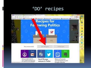 ‘DO’ recipes
 