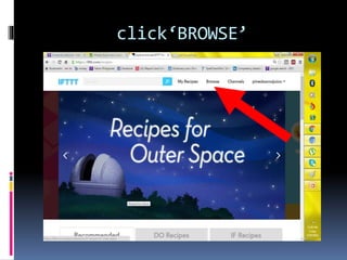 click‘BROWSE’
 