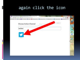 again click the icon
 