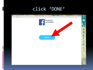 click ‘DONE’
 
