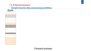 Seismic data processing | PPTX