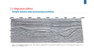 Seismic data processing | PPTX