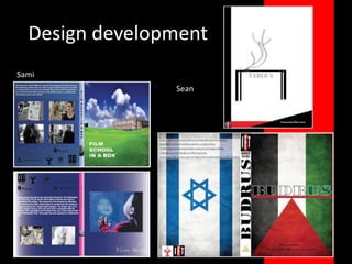 Design development SamiSean
