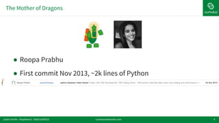 The Mother of Dragons
4
! Roopa Prabhu
! First commit Nov 2013, ~2k lines of Python
cumulusnetworks.comJulien Fortin - ifupdown2 - DebConf2016
 