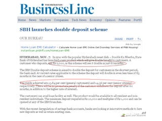 How basics of Finance can help us ?
1. If you borrow Rs 10 Lakhs and you can only repay Rs 10000 a month,
the interest rate charged by the bank is 12% how many years will you
take to repay the loan ?
2. What do you think about this scheme ? - You pay Rs 50,000 per year for
10 years and you will get Rs 50,000 per year for 100 years
 