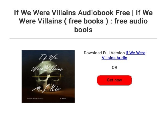 If We Were Villains Audiobook Free | If We Were Villains ( free book…