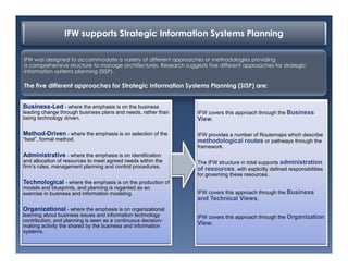 Ifw framework for banking industry presentation | PDF
