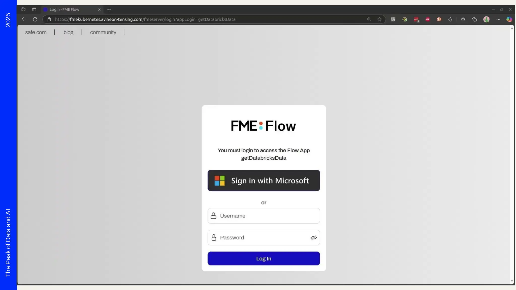 2025
The
Peak
of
Data
and
AI
 
