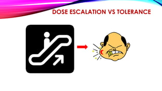 DOSE ESCALATION VS TOLERANCE
 