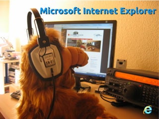 Microsoft Internet ExplorerMicrosoft Internet Explorer
 