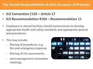 Ilo Reference Comprehensive Guide to Managing Workplace Health and Safety: Legal ...