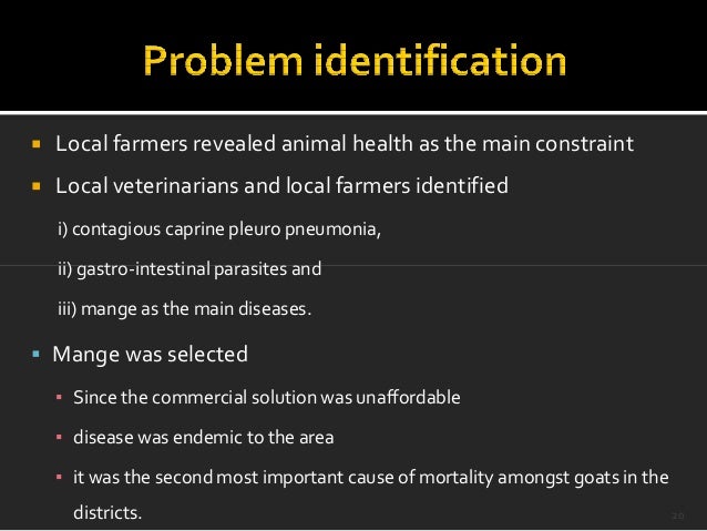 Participatory technology development farmers lead research