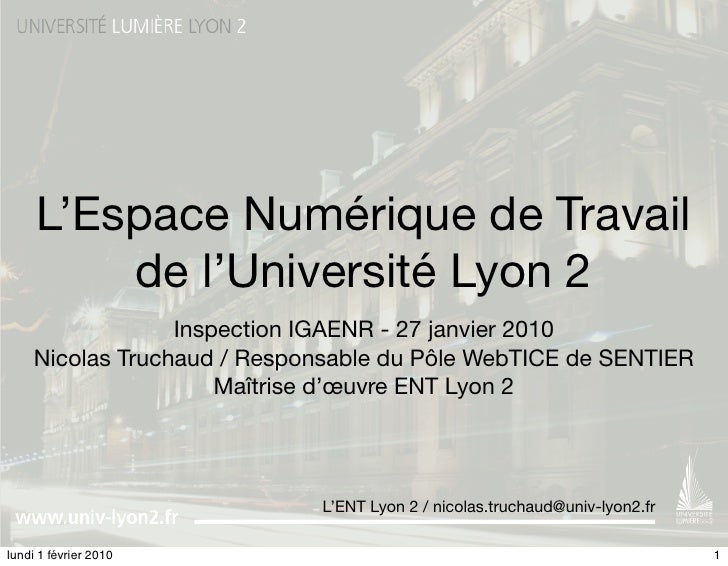 Ent Universite Lyon 2