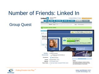 Number of Friends: Linked In Group Quest 