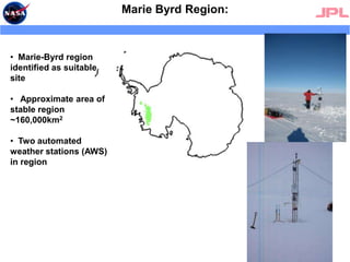 Temporal stability at 6 and 37 GHz6.9 GHz37 GHz Regions below 0.5K std.dev chosen for 6GHz 