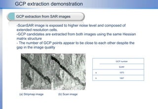 It becomes most essential to pick up the best candidates of GCPsBasic PrincipleChoice of GCPIn general, distinctive features such as road, building, bridges, reflectors are chosen that are easily discriminated for convenience