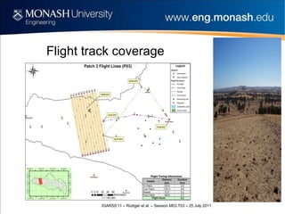Flight track coverage 