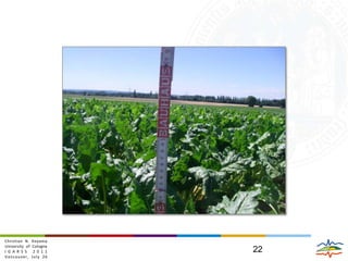 2008-05-042008-06-022008-06-19Christian N. KoyamaUniversity of CologneIGARSS 2011Vancouver, July 262575Surface Soil Moisture Distributionmv [Vol.-%]