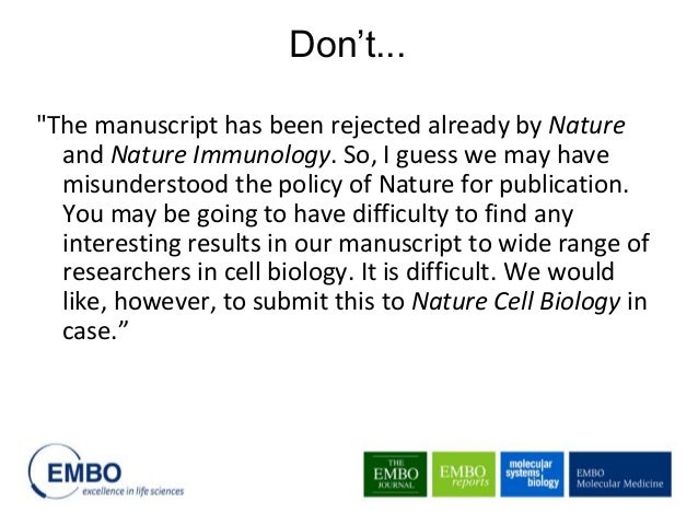 preparing a manuscript cover letter for manuscript
