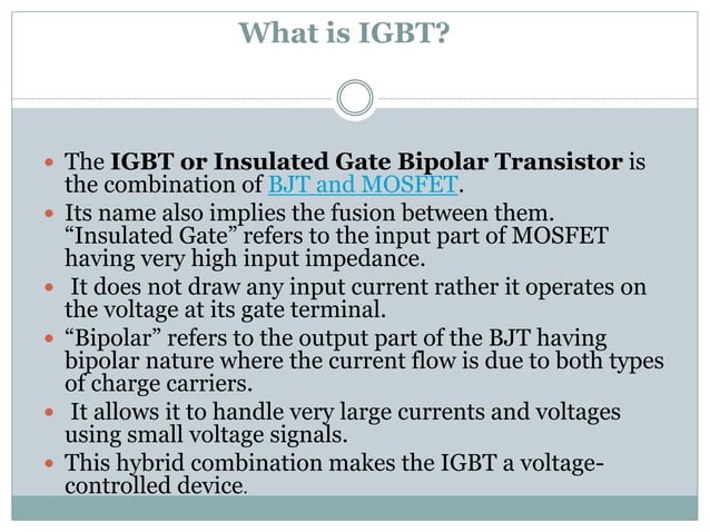 IGBT circuit diagram.pptx | Free Download