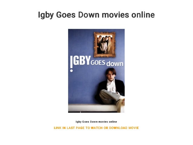 Igby Goes Down Movies Online