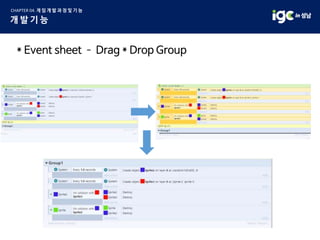 * Event sheet – Drag * Drop Group
 