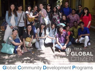 Global Community Development Programs
 