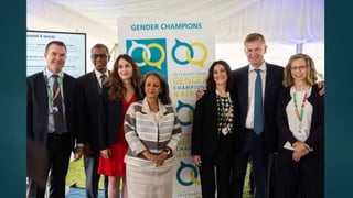 International Gender Champions soft launch in Nairobi - 5.12.2017 slideshare