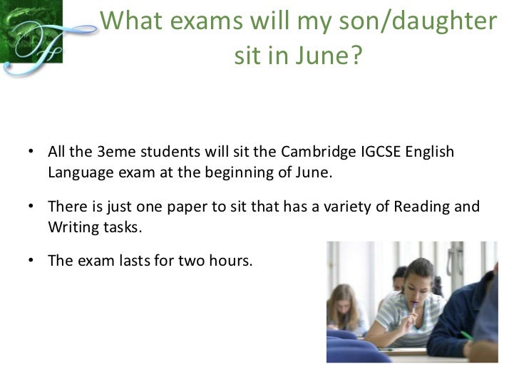 Igcse english coursework assignments