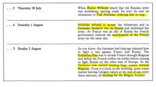 Igcse history (0470) depth study part 1 the first world war 1914 1918 ...