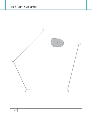 C3: SHAPE AND SPACE
41
 