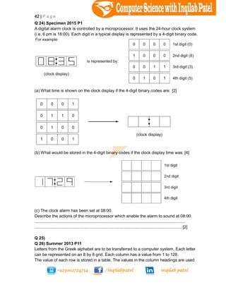 IGCSE & O Level Computer Workbook for P1 by Inqilab Patel | PDF