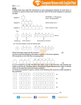 IGCSE & O Level Computer Workbook for P1 by Inqilab Patel | PDF
