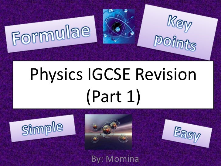 Igcse Physics Revision
