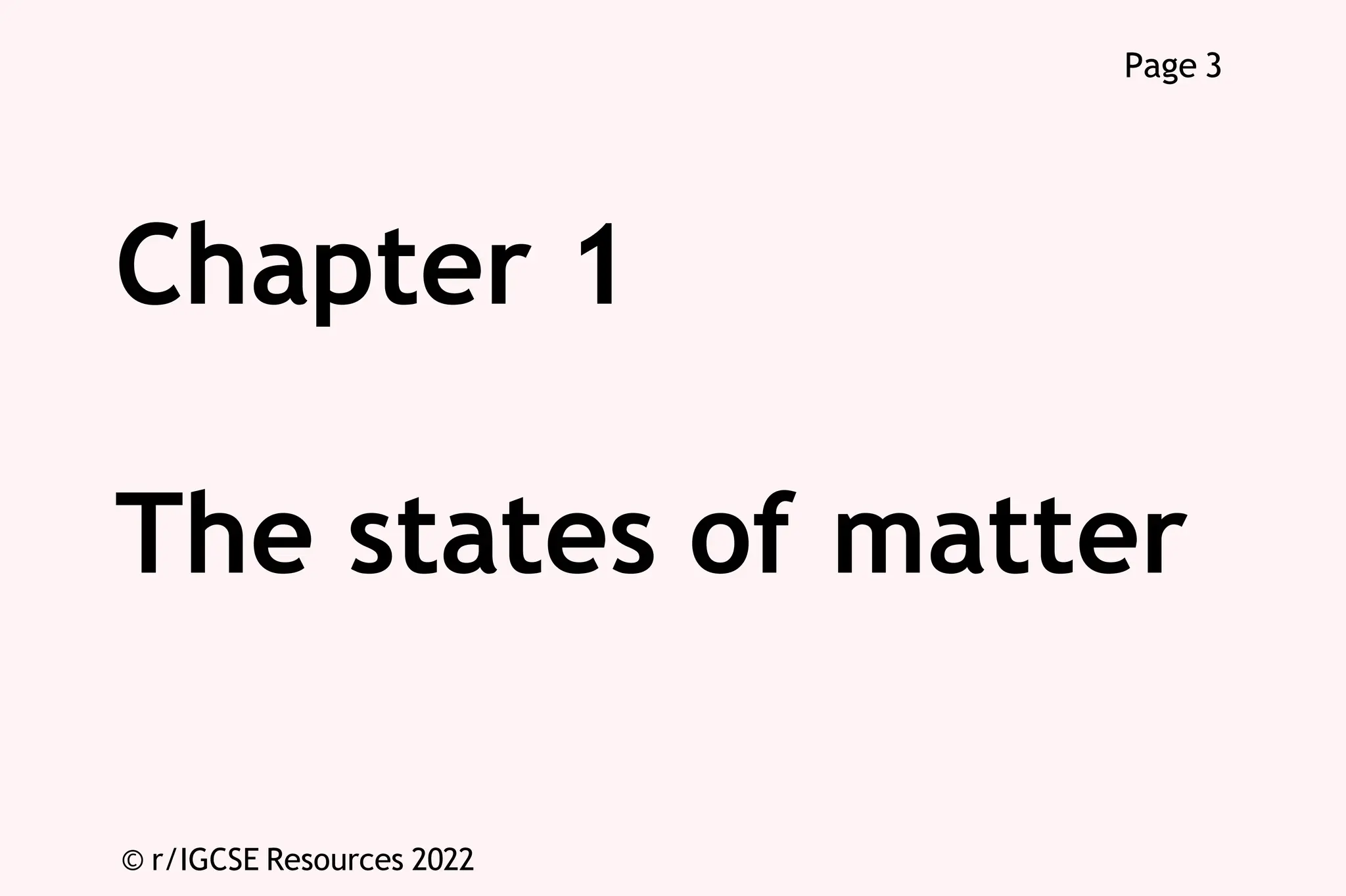 IGCSE Resources - Chemistry Flashcards - Chapter 1 (The States of ...