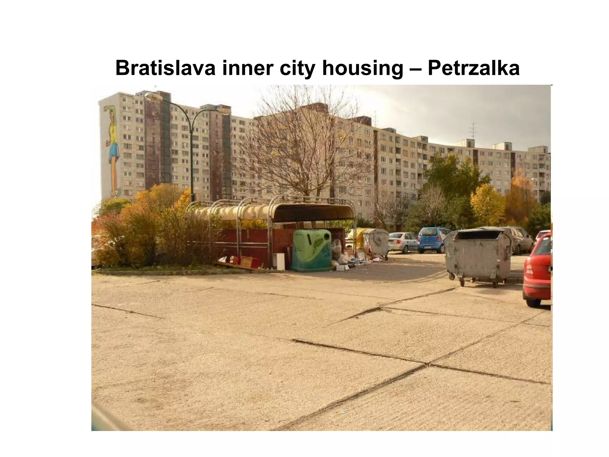 Bratislava inner city housing – Petrzalka 
