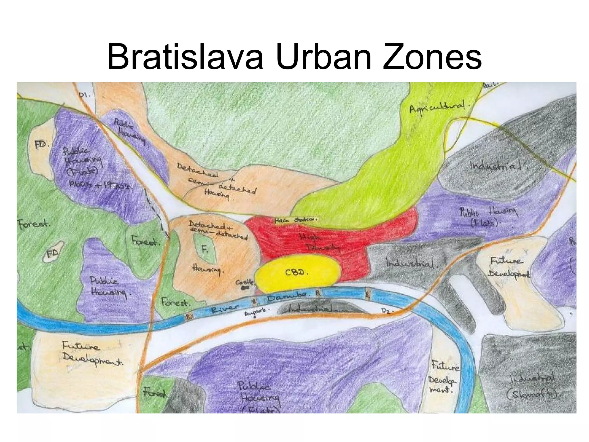 Bratislava Urban Zones 
