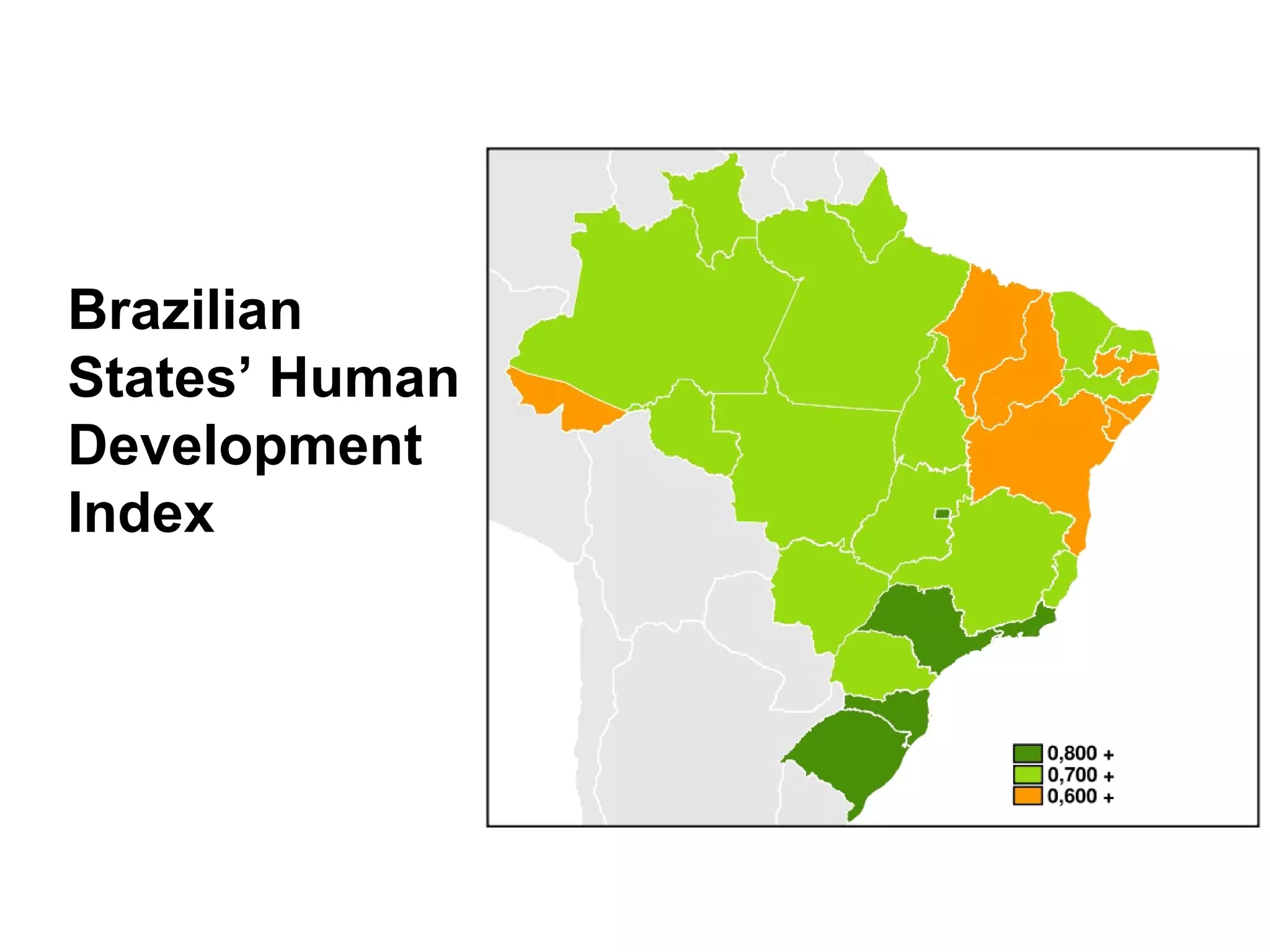 Brazilian States’ Human Development Index 