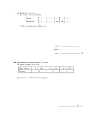 IGCSE STATISTICS PRACTICE PAST QUESTIONS.pdf