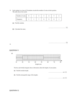 IGCSE STATISTICS PRACTICE PAST QUESTIONS.pdf