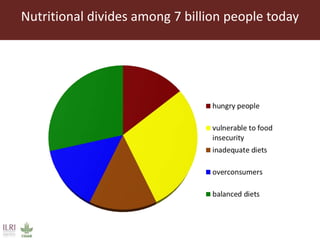 Feeding the World in 2050: Trade-offs, synergies and tough choices for the livestock sector 