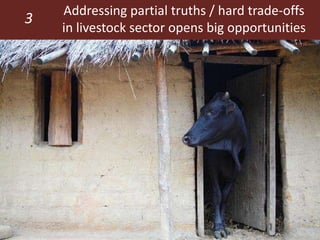 Feeding the World in 2050: Trade-offs, synergies and tough choices for the livestock sector 