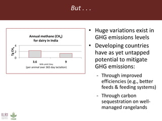 Feeding the World in 2050: Trade-offs, synergies and tough choices for the livestock sector 