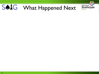 What Happened Next




5
 