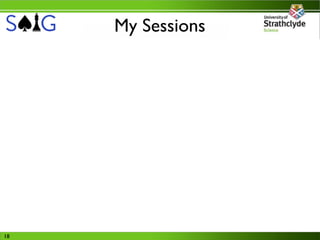 My Sessions


     • “The Next-Generation of Game Planners”




18
 