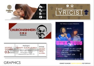 KENNEDY SILUNGWE|GRAPHIC DESIGNER|PDF PORTFOLIOGRAPHICS
 