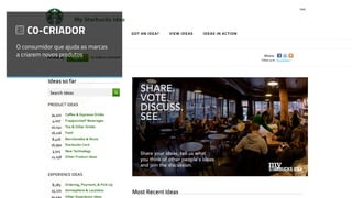 C0-CRIADOR
O consumidor que ajuda as marcas
a criarem novos produtos
 