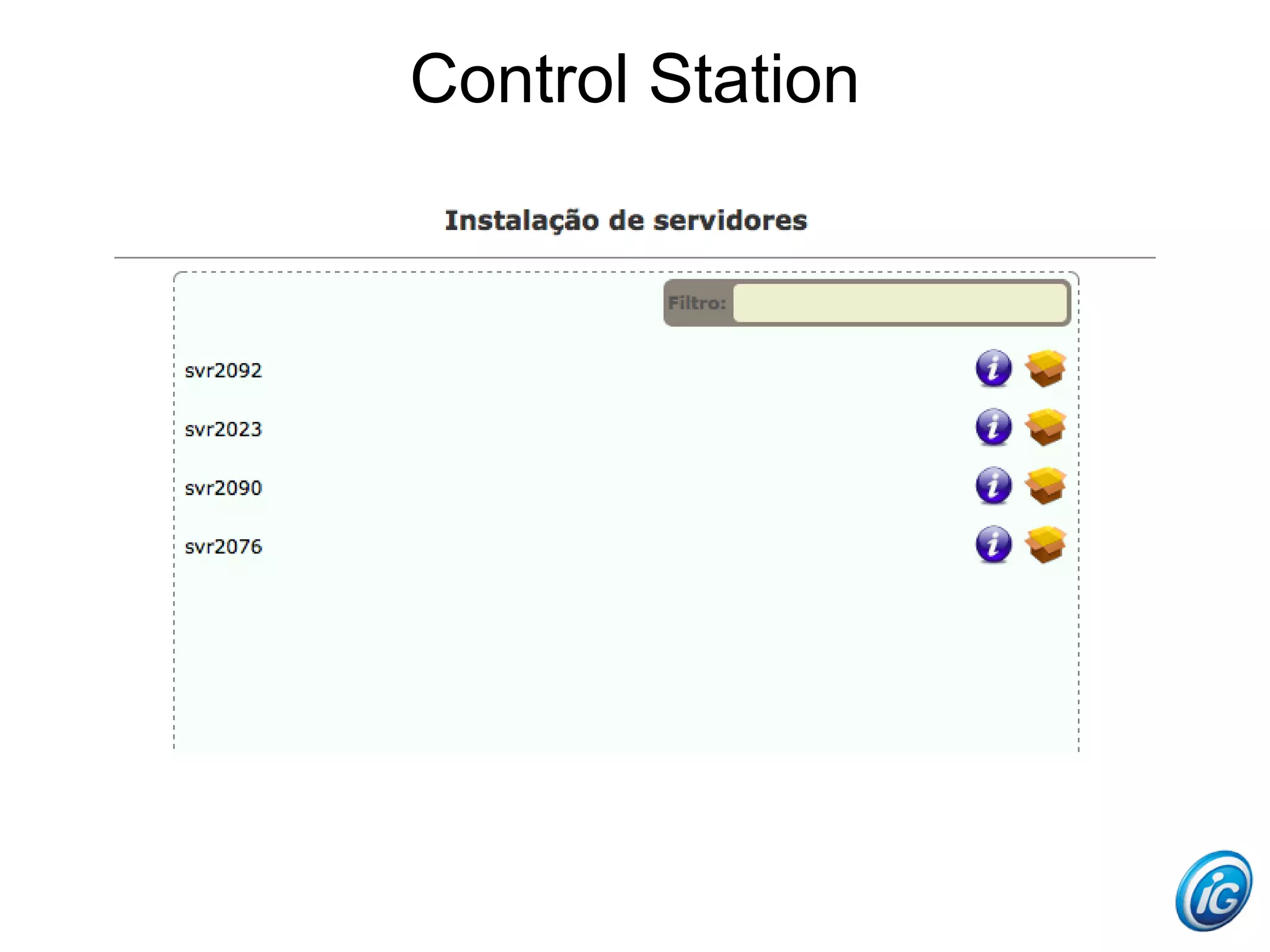 Control Station
 